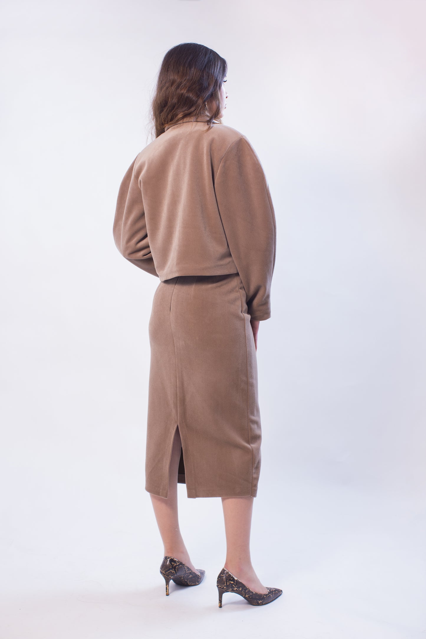 Ensemble beige – Jupe & Veste