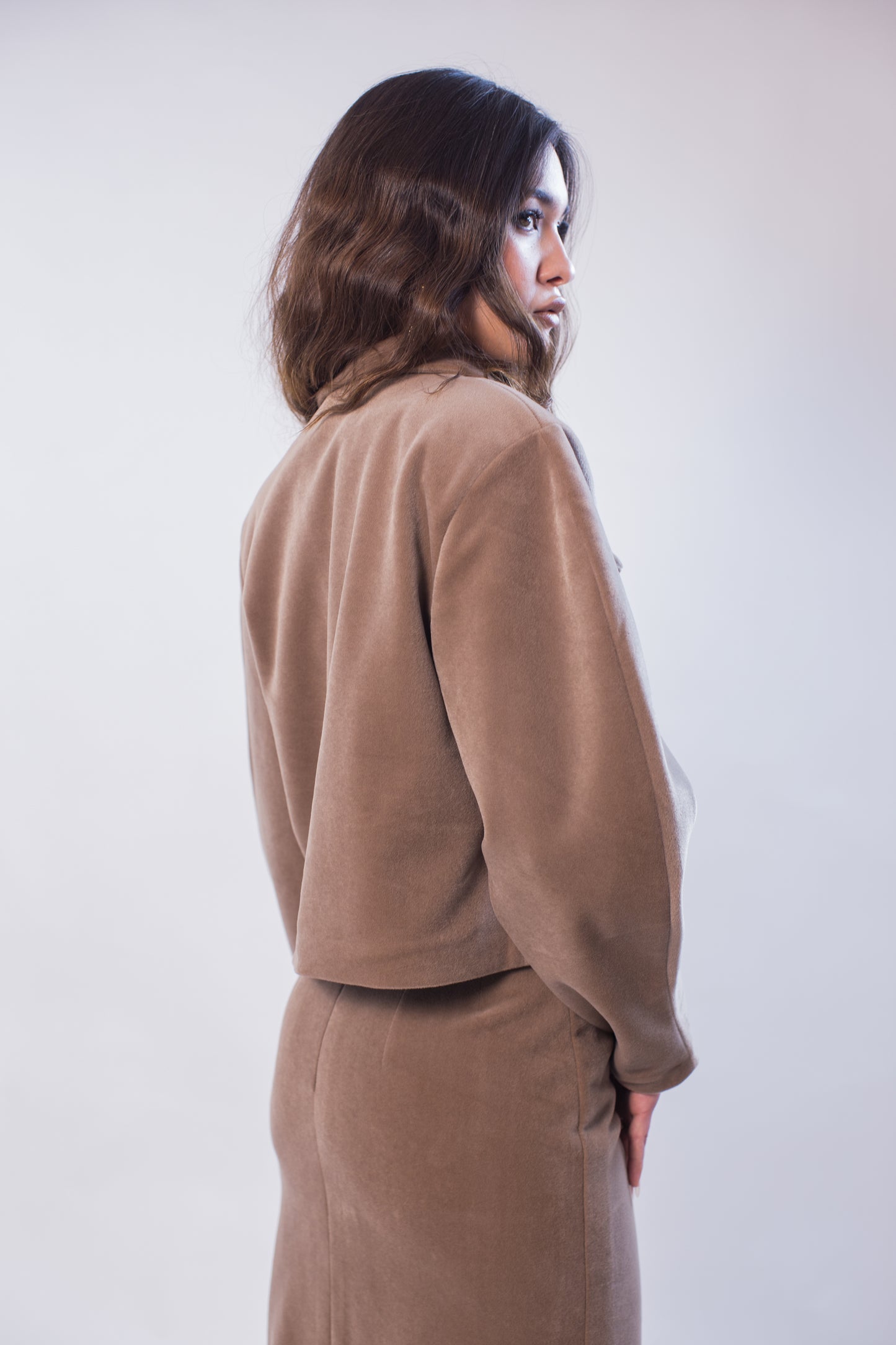 Ensemble beige – Jupe & Veste