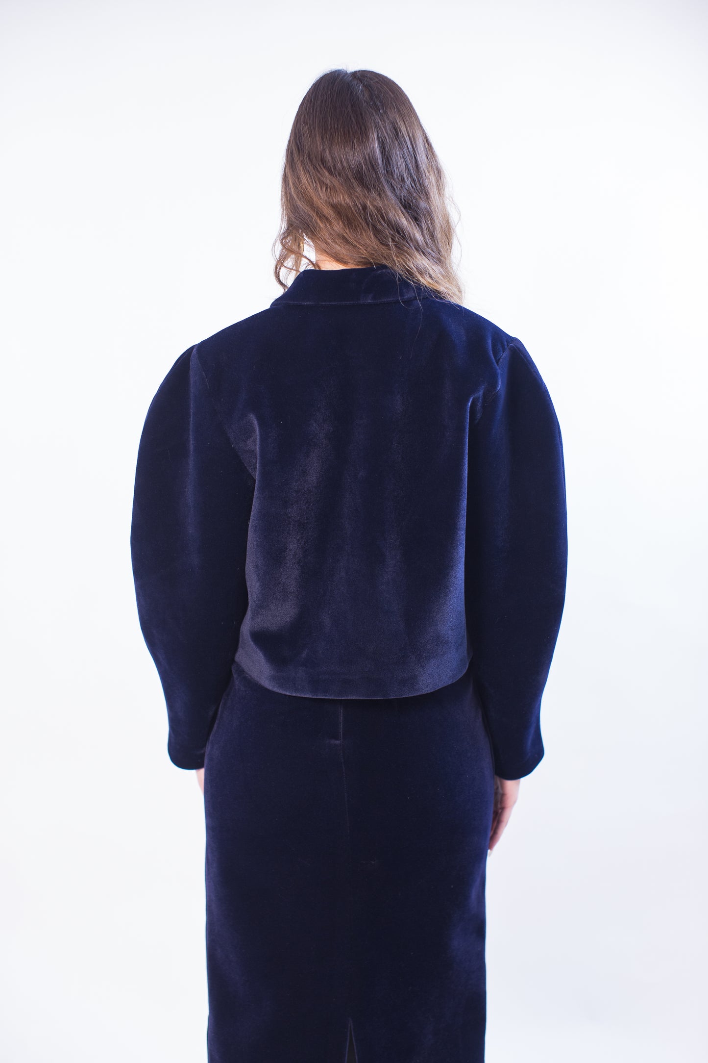 Ensemble bleu nuit – Jupe & Veste